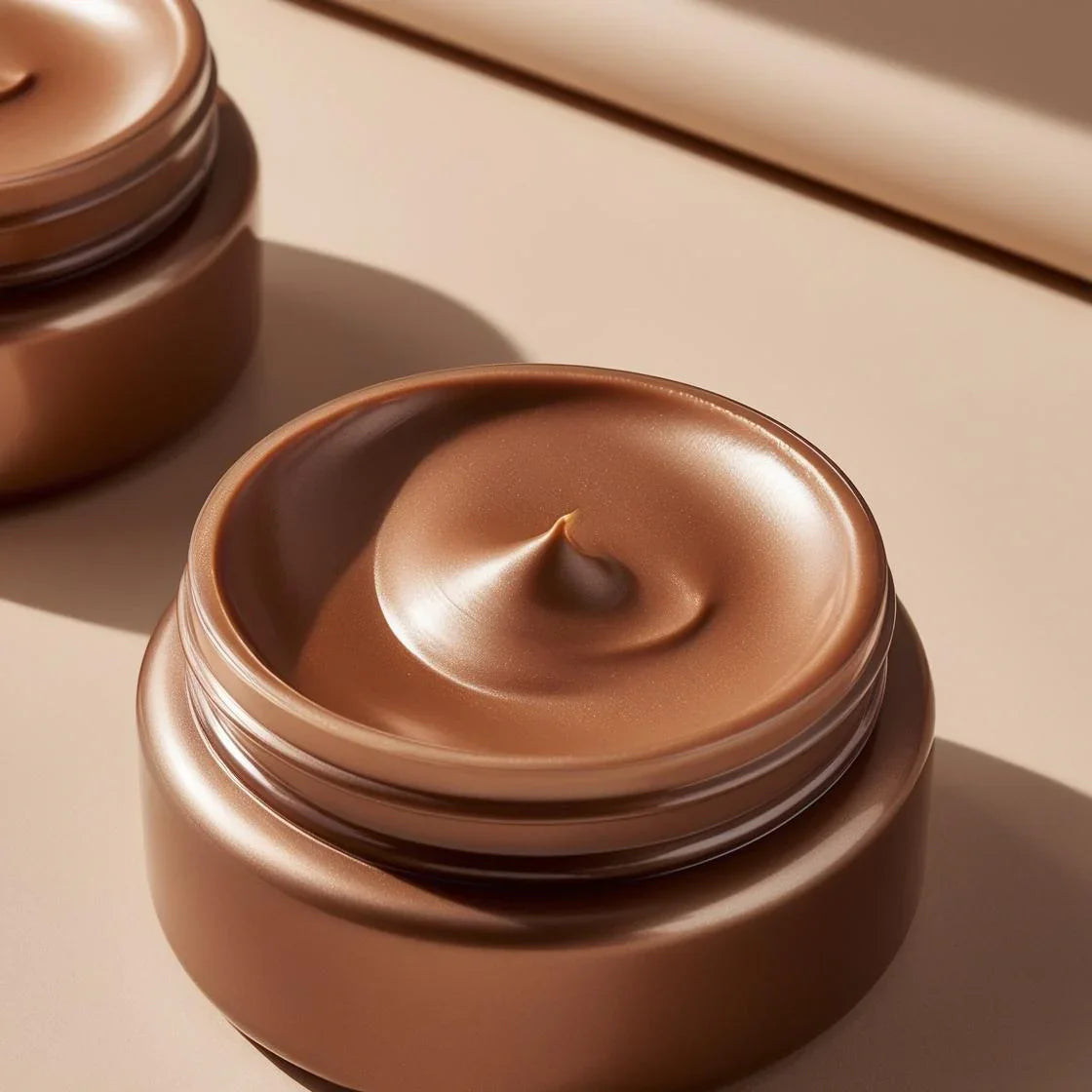 Bronzefarbene Body Cream, luxuriöse Kosmetik, Beauty-Rarität, limitiert, 50ml Tiegel