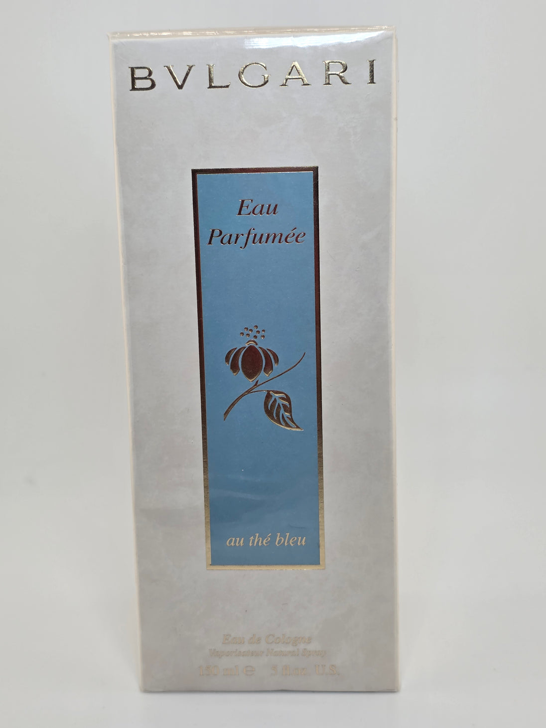 Bvlgari Eau Parfumée au thé bleu, Eau de Cologne, 150ml, Rarität, Vintage-Edition