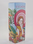 Escada Born in Paradise Eau de Toilette 30ml, limitierte Edition, farbenfrohe Verpackung mit tropischen Motiven