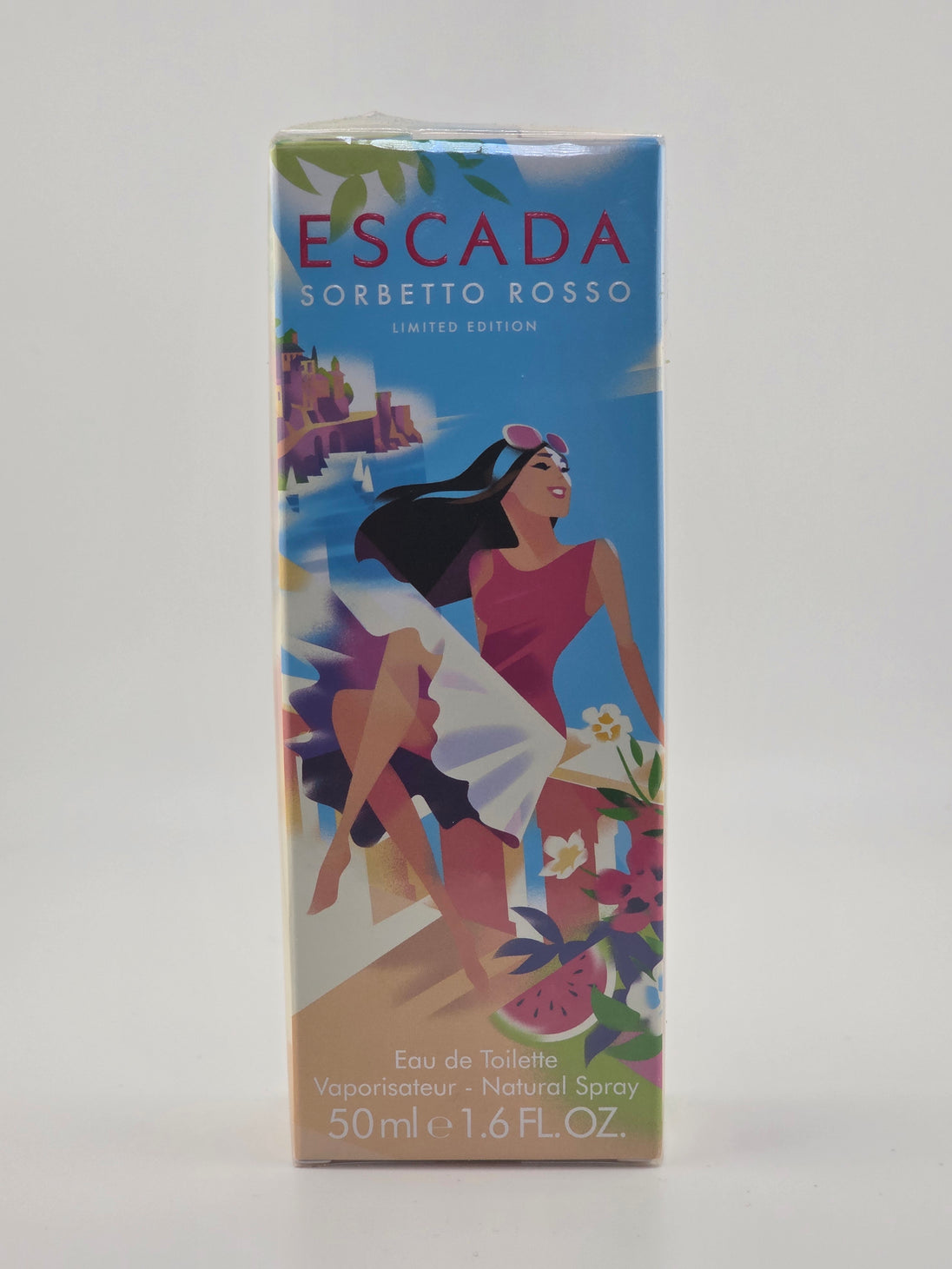 Escada Sorbetto Rosso Eau de Toilette 50ml, limitiert, Collector's Edition, Parfum-Rarität