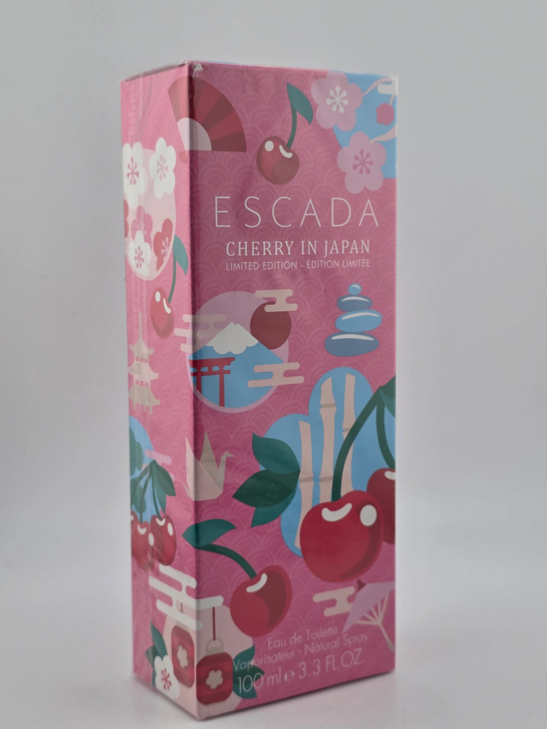 Escada Cherry in Japan Eau de Toilette, limitiert, 100ml, Parfum-Rarität, bunte Verpackung