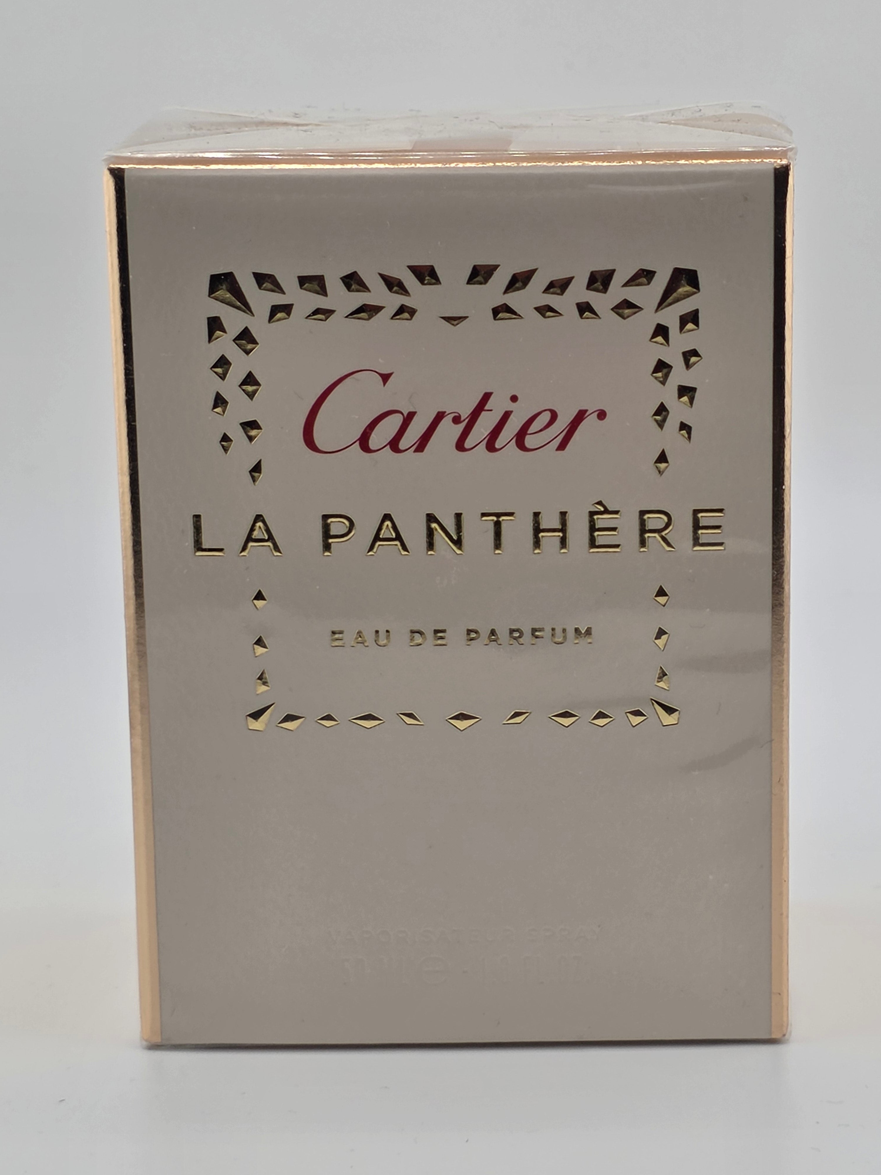 Cartier La Panthère Eau de Parfum 100ml, Rarität, luxuriöse Vintage-Edition