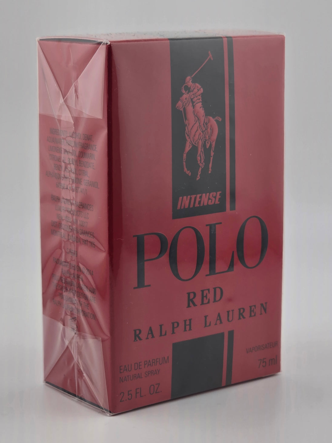 Ralph Lauren Polo Red Intense Eau de Parfum 75ml, Parfum Rarität, Herren, originalverpackt