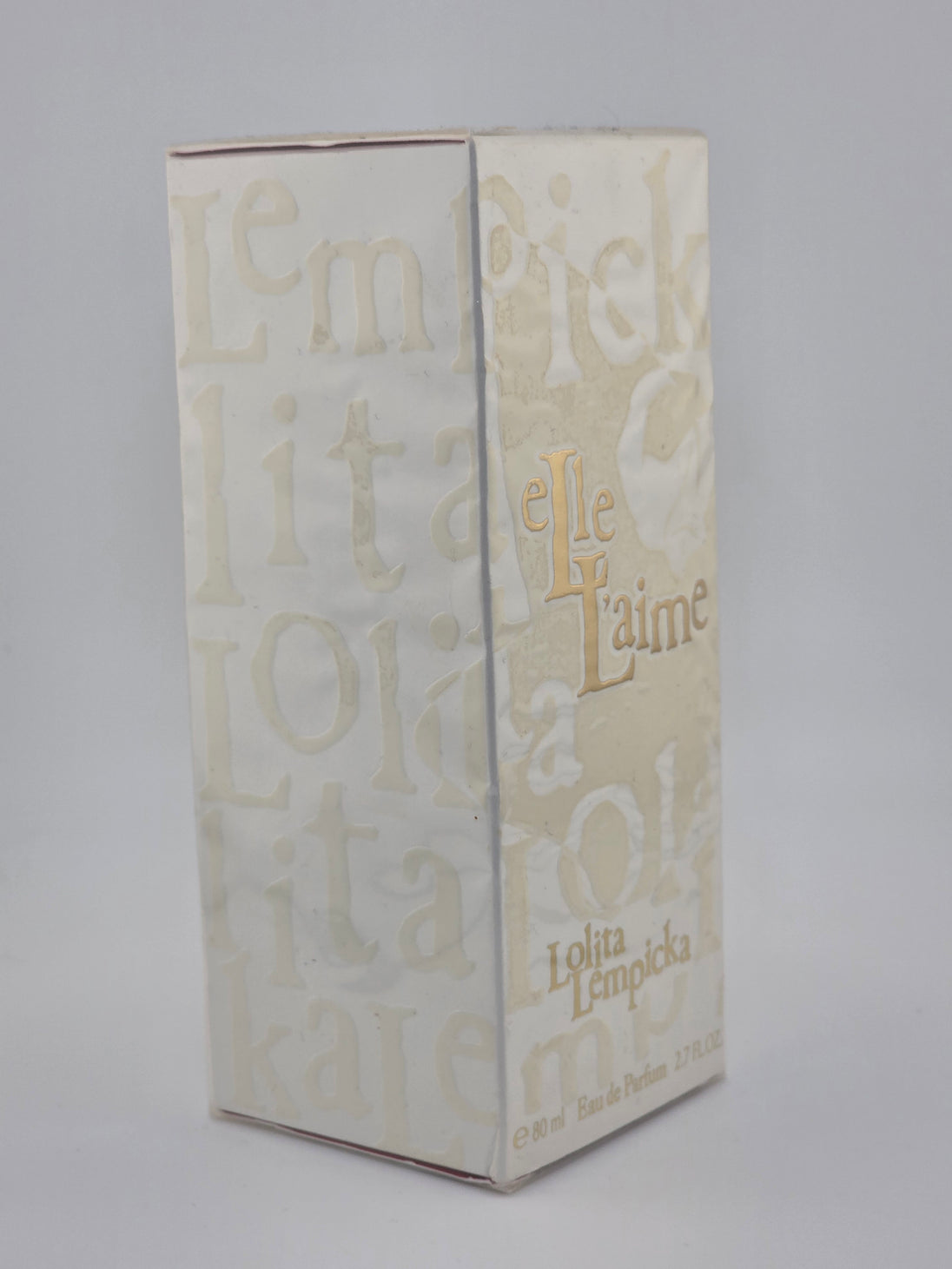 Lolita Lempicka Elle L'Aime Eau de Parfum 80ml, Vintage Rarität in Originalverpackung
