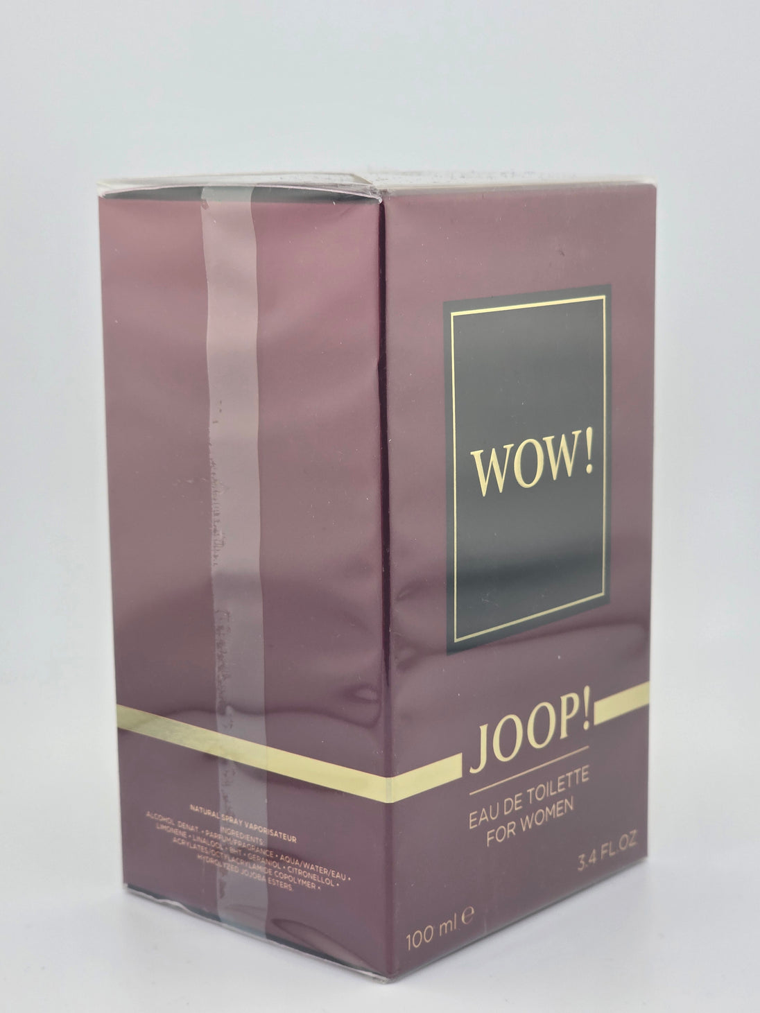 JOOP! WOW! Eau de Toilette 100ml für Damen, Rarität, Vintage, originalverpackt