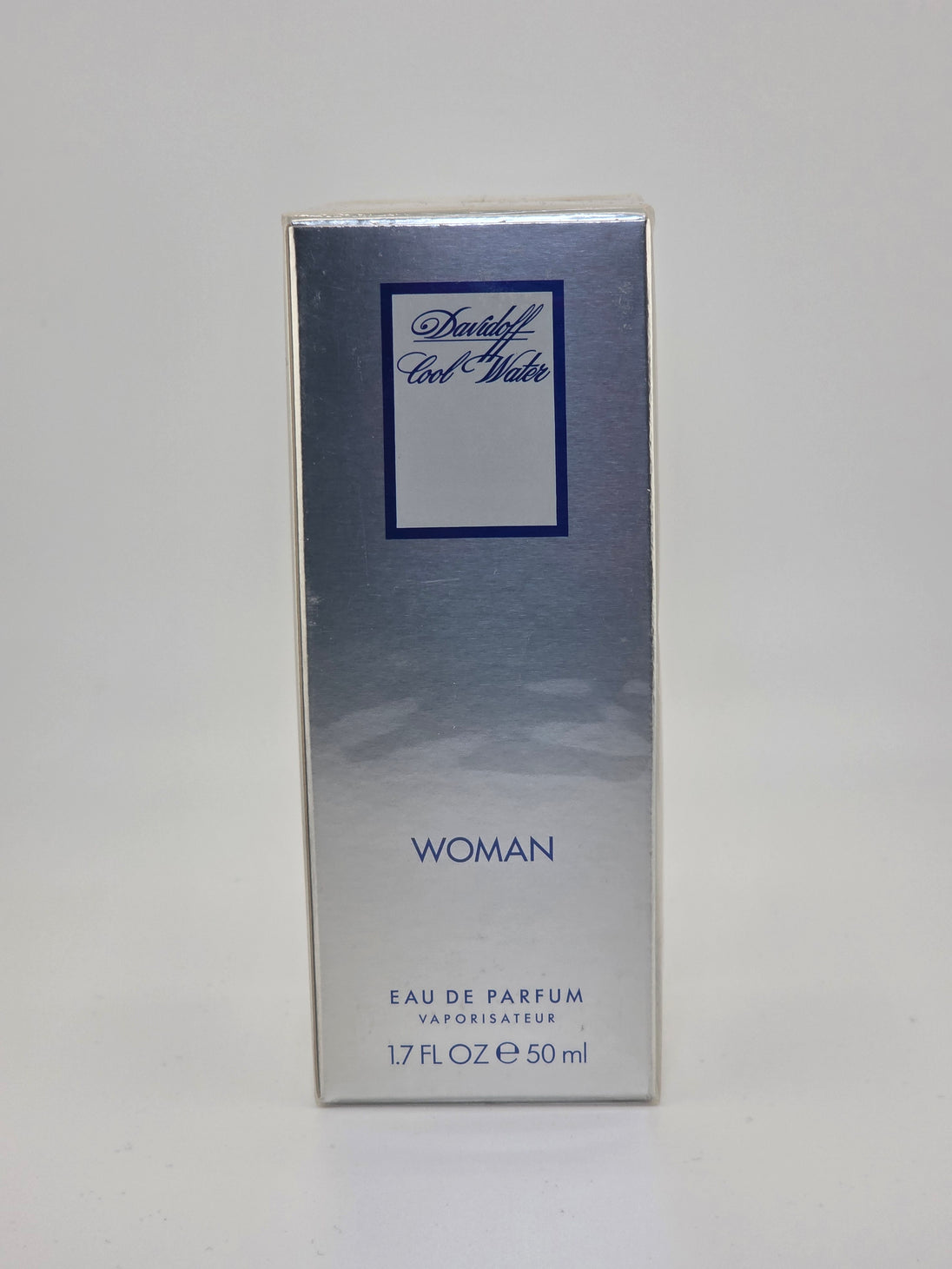 Davidoff Cool Water Woman Eau de Parfum 50ml, Parfum, Rarität, silberne Verpackung