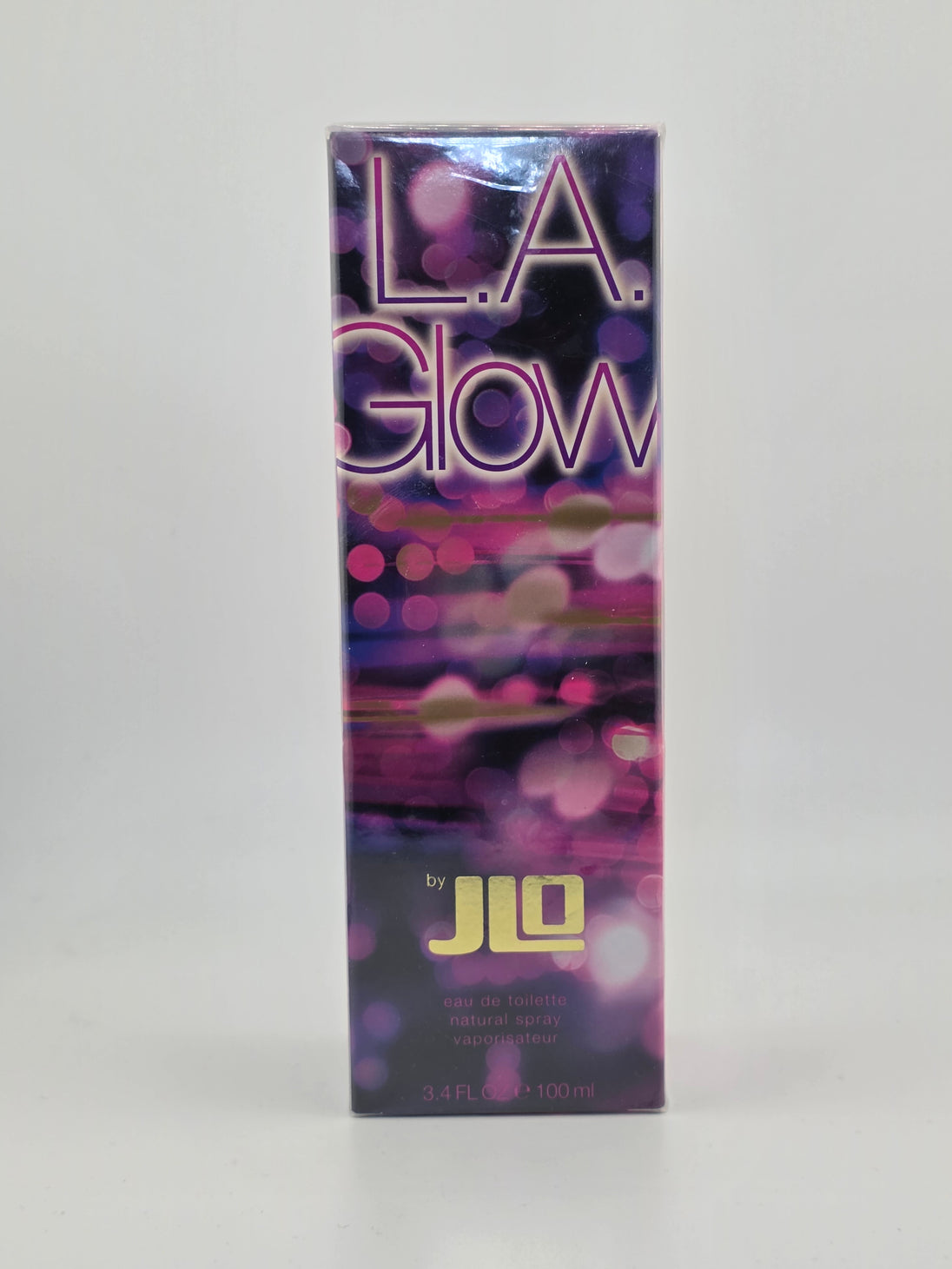 JLO L.A. Glow Eau de Toilette 100ml, bunte Box, Rarität Vintage Duft