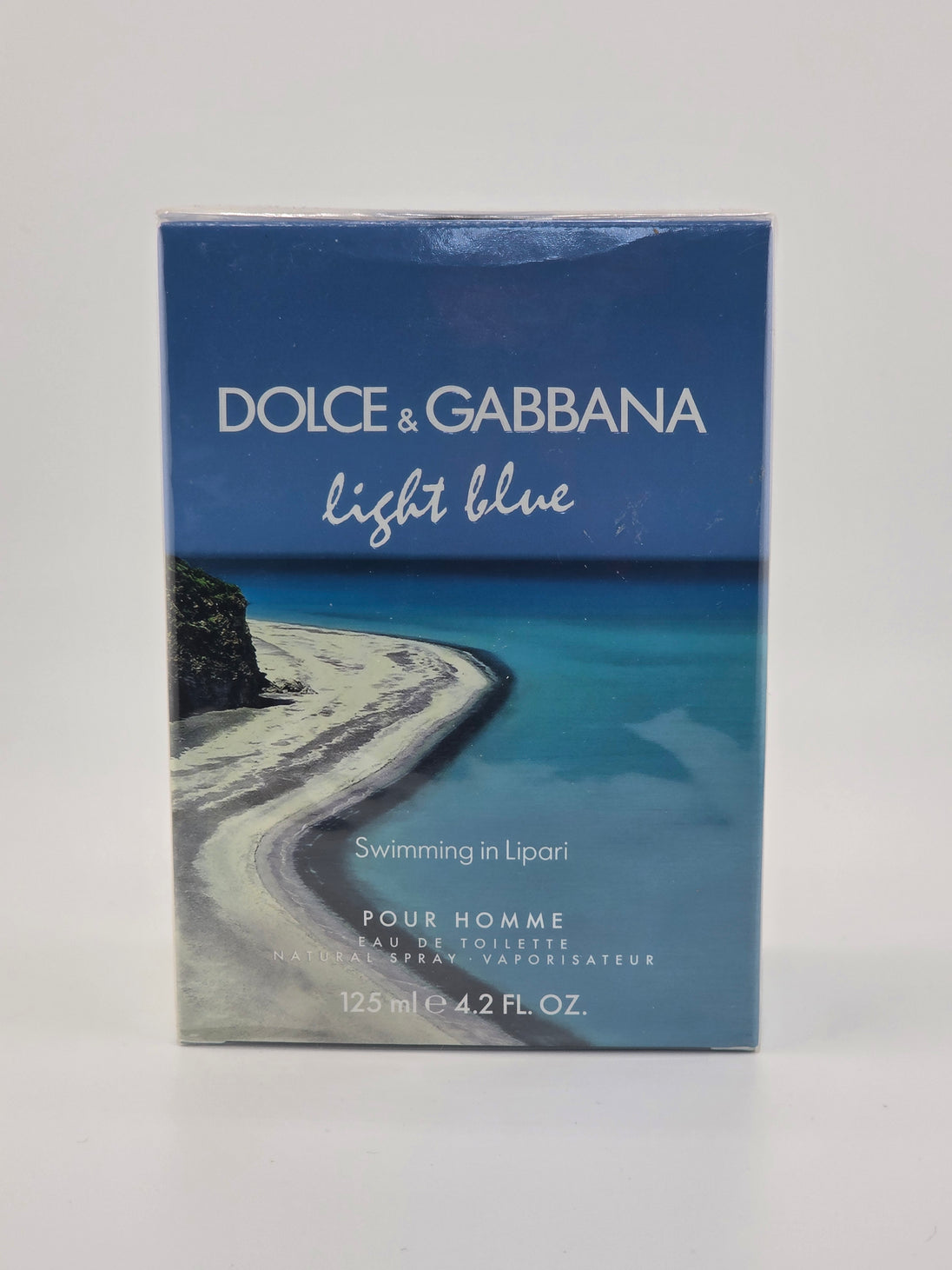 Dolce & Gabbana Light Blue Swimming in Lipari Pour Homme Eau de Toilette 125ml, Rarität
