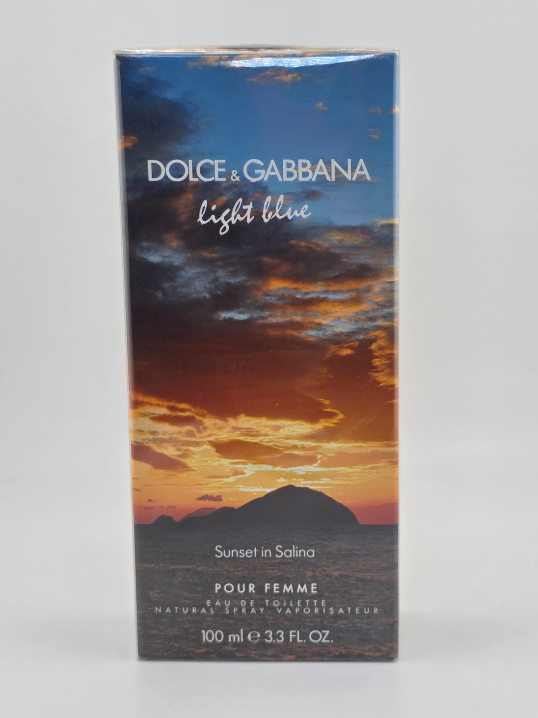Dolce & Gabbana Light Blue Sunset in Salina Eau de Toilette 100ml, Damenparfum, seltene Edition