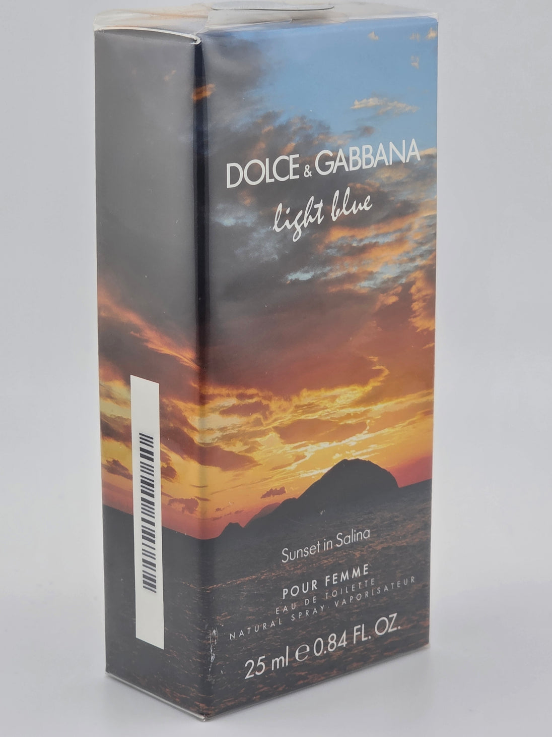 Dolce & Gabbana Light Blue Sunset in Salina Eau de Toilette 25ml Miniatur, Rarität, Pour Femme
