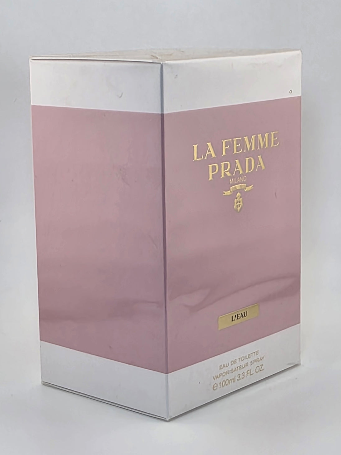 Prada La Femme L'Eau Eau de Toilette 100ml Box, Damen Parfum, elegantes Design, Rarität