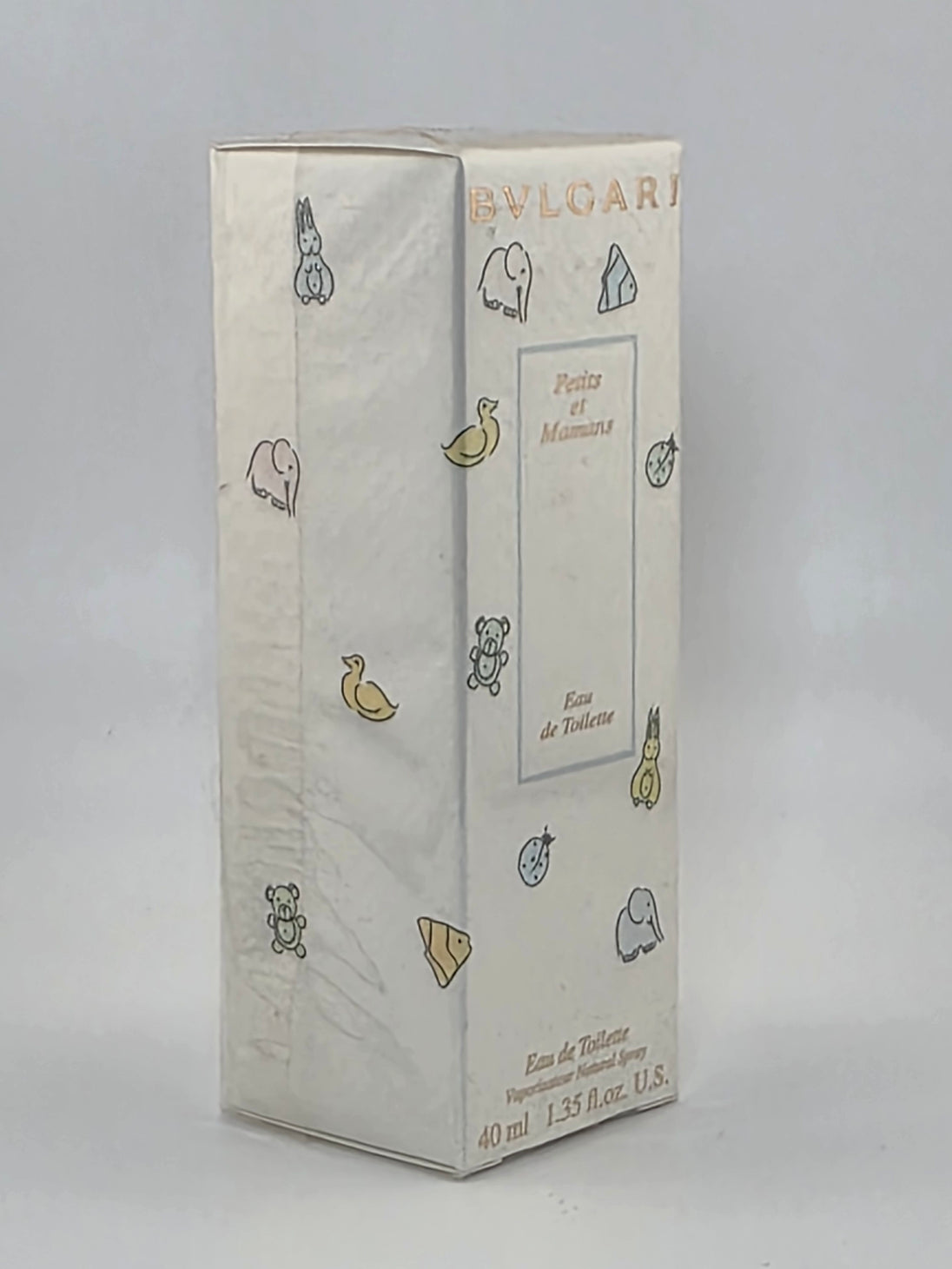 Bvlgari Petits et Mamans Eau de Toilette 40ml, limitierte Vintage-Rarität, Originalverpackung