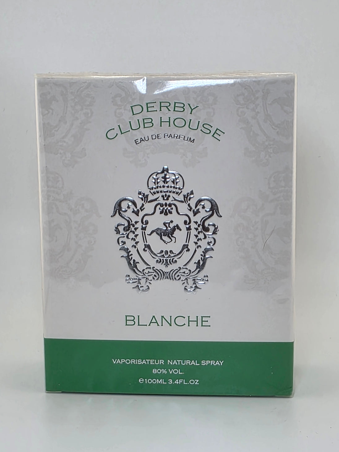Derby Club House Blanche Eau de Parfum 100ml, Rarität, Parfum für Sammler, limitiert