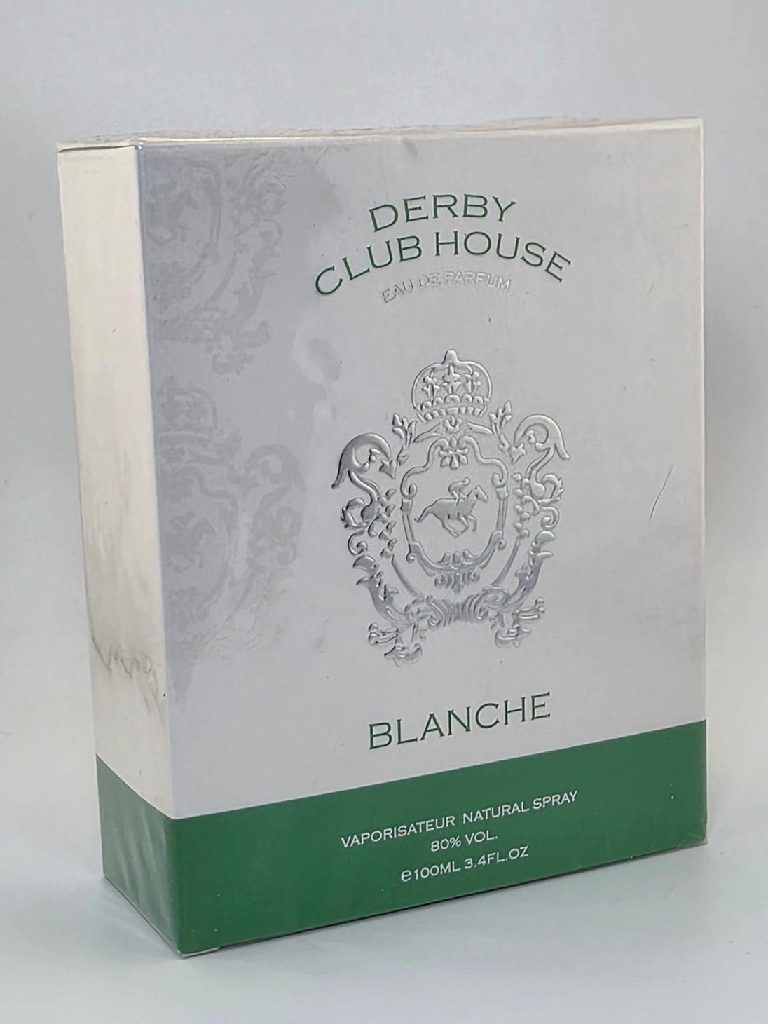 Derby Club House Blanche Eau de Parfum 100ml, Parfum Rarität, elegante Verpackung, Parfum Sammleredition