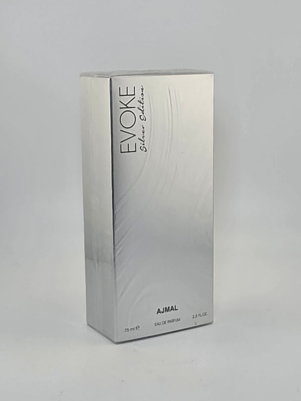 Ajmal Evoke Silver Edition Eau de Parfum 75ml, limitiert, Collector's Edition, Parfum-Rarität