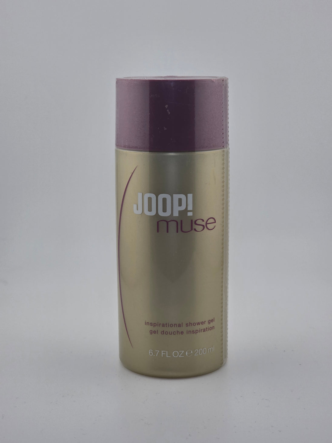 JOOP! Muse inspirational shower gel 200ml, gold-lila, Rarität, Vintage Beauty-Produkt