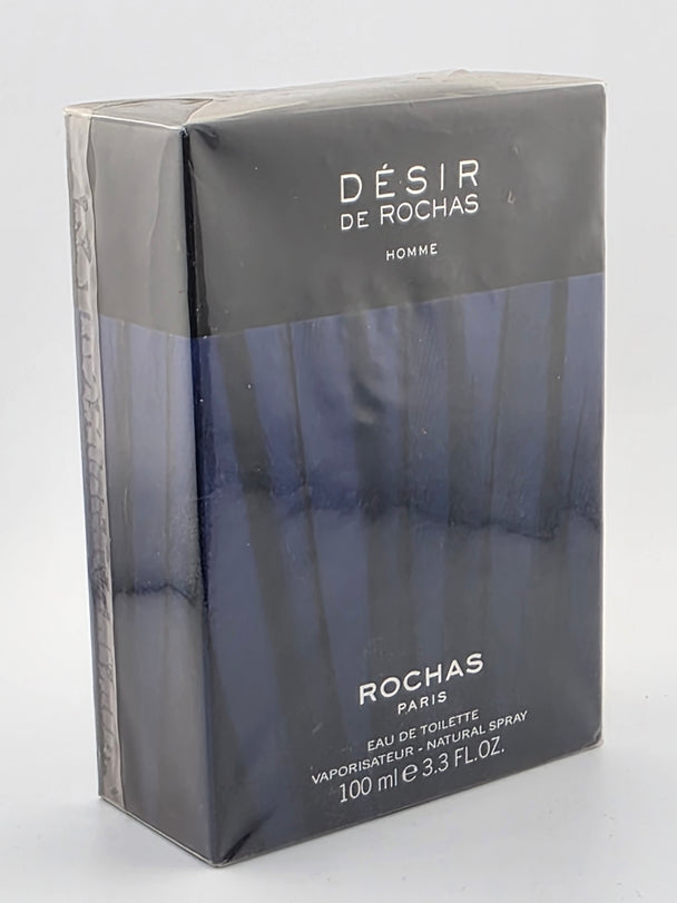 Rochas Désir de Rochas Homme Eau de Toilette 100ml, Herrenduft, Rarität, Vintage-Optik