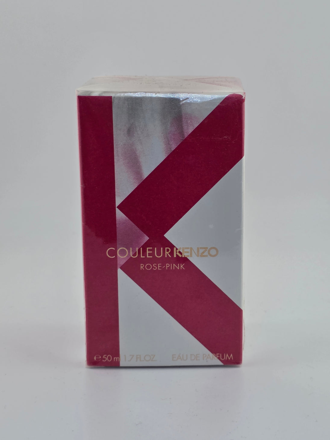 Kenzo Couleur Kenzo Rose-Pink Eau de Parfum 50ml, Rarität, pink-silberne Verpackung