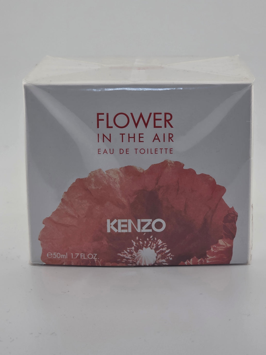 Kenzo Flower in the Air Eau de Toilette 50ml, Parfum, seltene Rarität mit rotem Blütendesign