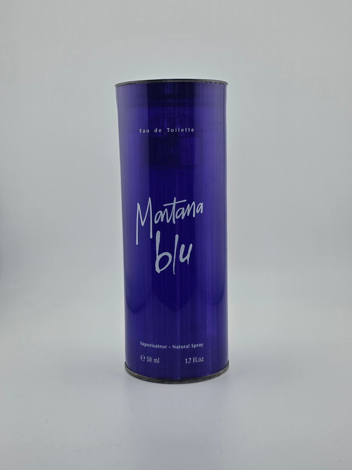 Montana blu Eau de Toilette 50ml Rarität Vintage Parfum in blauer Verpackung