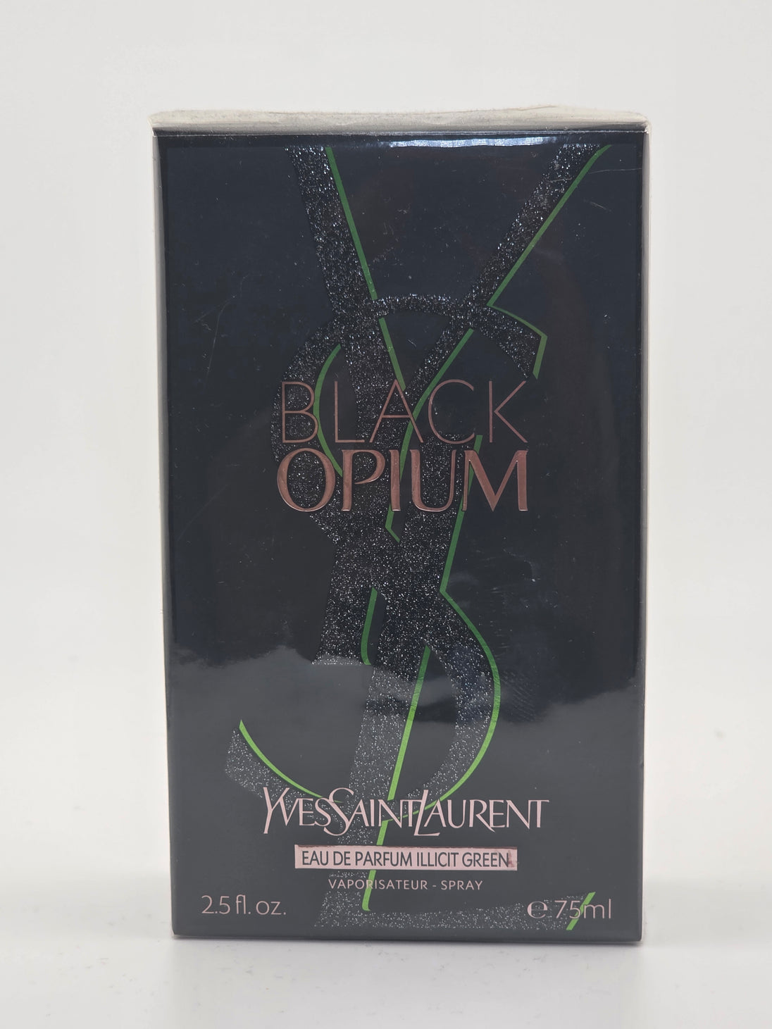 Yves Saint Laurent Black Opium Illicit Green Eau de Parfum 75ml, limitierte Edition, Rarität