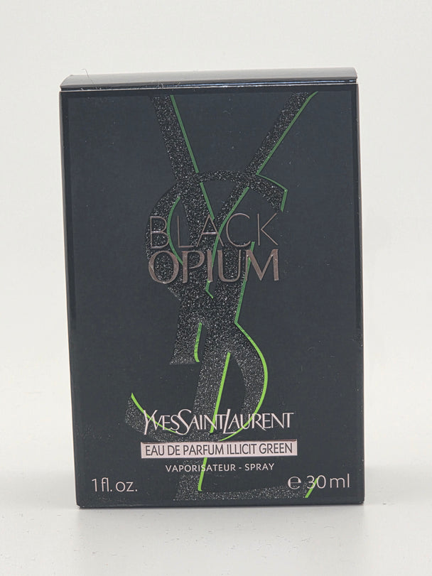 Yves Saint Laurent Black Opium Eau de Parfum Illicit Green 30ml, limitiert, Parfum-Rarität