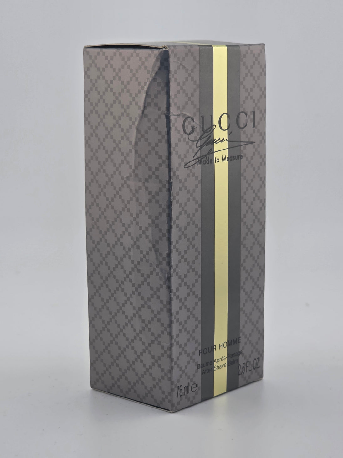 Gucci Made to Measure Pour Homme After Shave Balm 75ml, Rarität, Vintage, Herren