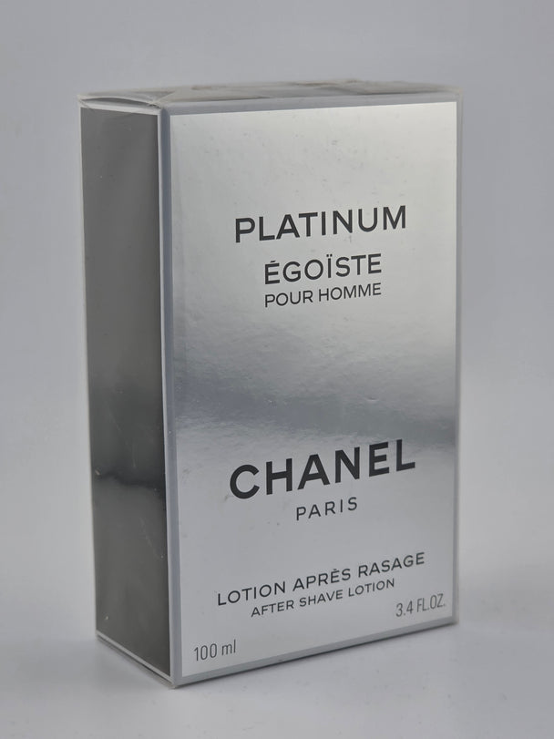 Chanel Platinum Égoïste Pour Homme After Shave Lotion, 100ml, Rarität, Herrenduft