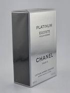 Chanel Platinum Égoïste Pour Homme After Shave Lotion 100ml, Rarität, Vintage Collector's Edition