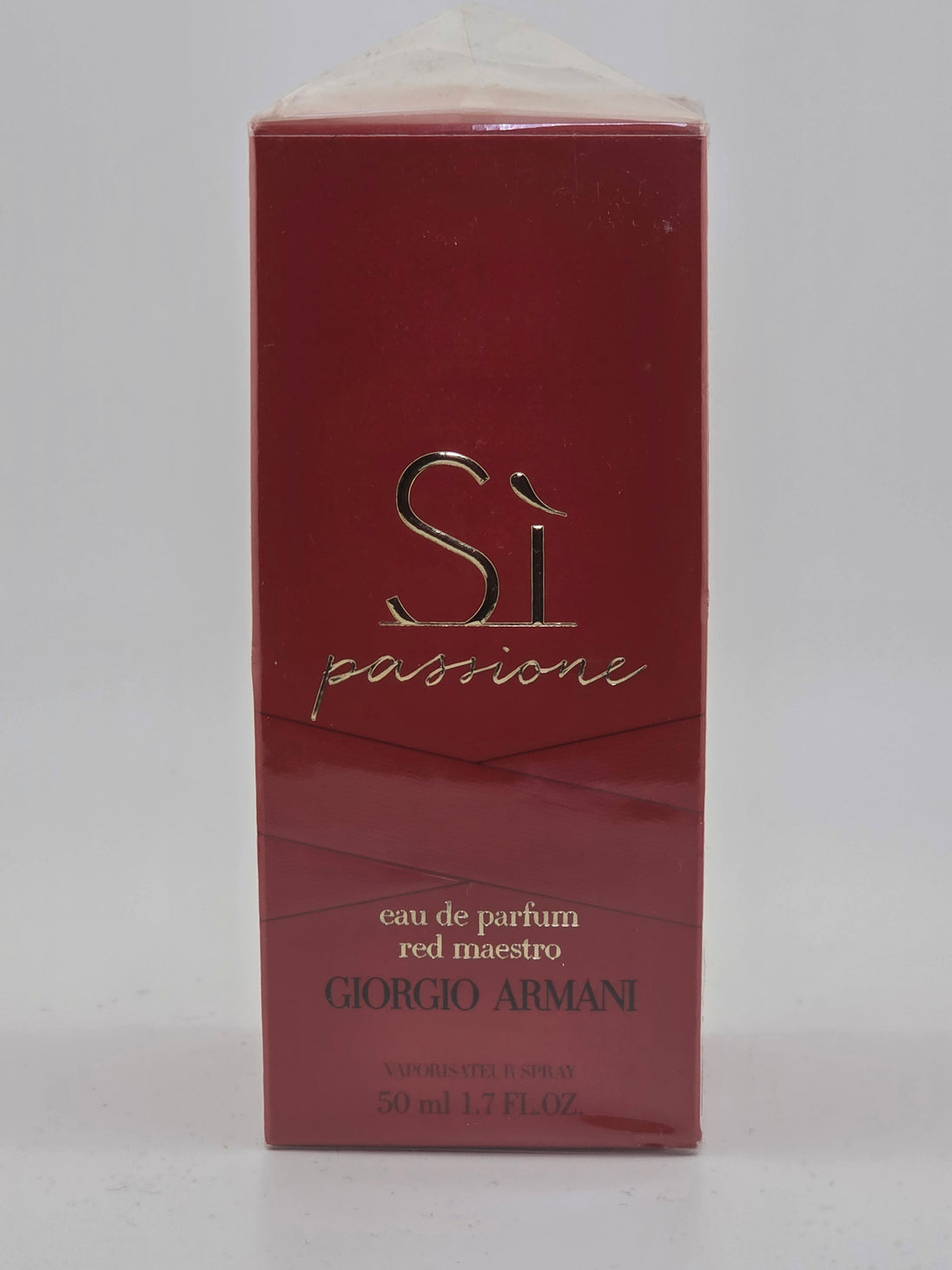 Giorgio Armani Sì Passione Red Maestro Eau de Parfum, 50ml, Rarität, limitierte Edition