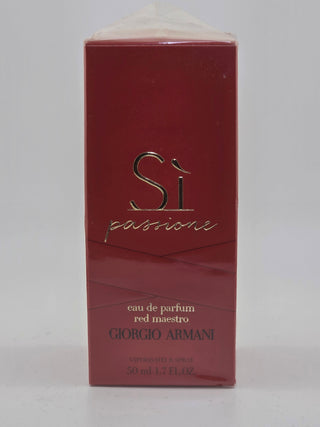 Giorgio Armani Sì Passione Red Maestro Eau de Parfum, 50ml, Rarität, limitierte Edition