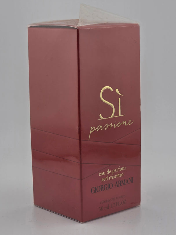 Giorgio Armani Sì Passione Red Maestro Eau de Parfum 50ml Rarität, limitiert, OVP