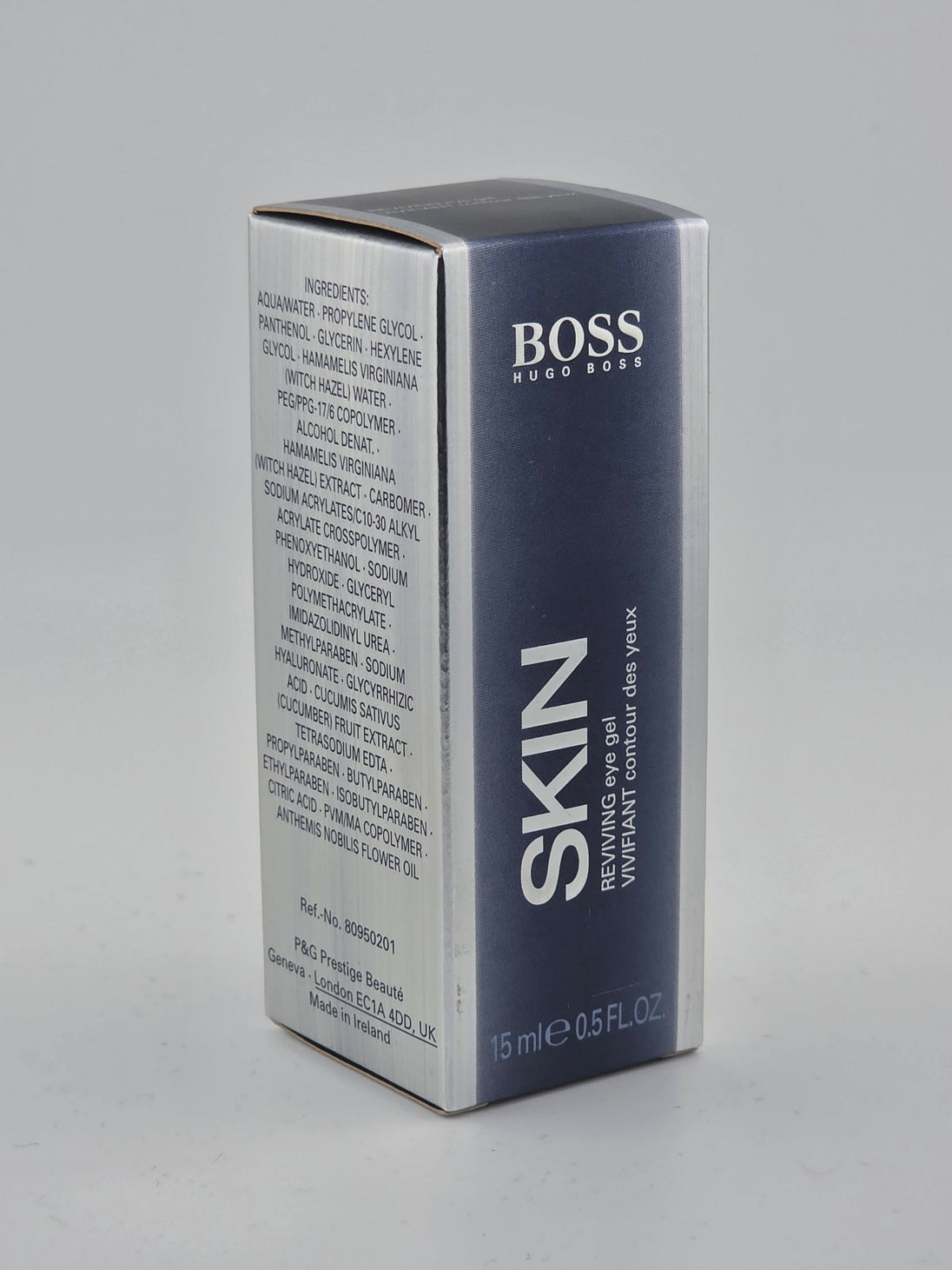 Hugo Boss SKIN Reviving Eye Gel 15ml, Rarität, limitierte Vintage-Beauty-Pflege, Miniatur