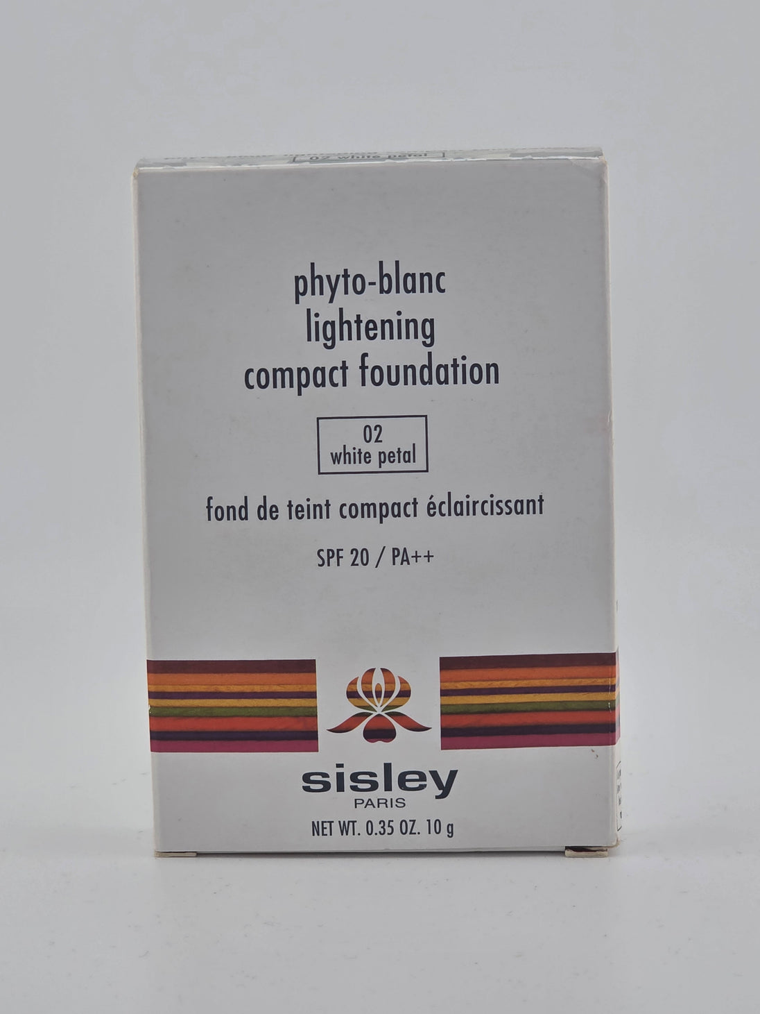 Sisley Phyto-Blanc Lightening Compact Foundation 02 white petal, 10g, SPF 20, Rarität, Beauty-Produkt
