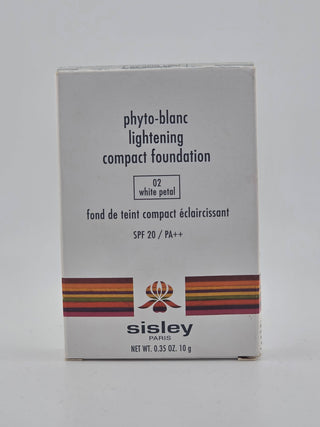 Sisley Phyto-Blanc Lightening Compact Foundation 02 white petal, 10g, SPF 20, Rarität, Beauty-Produkt