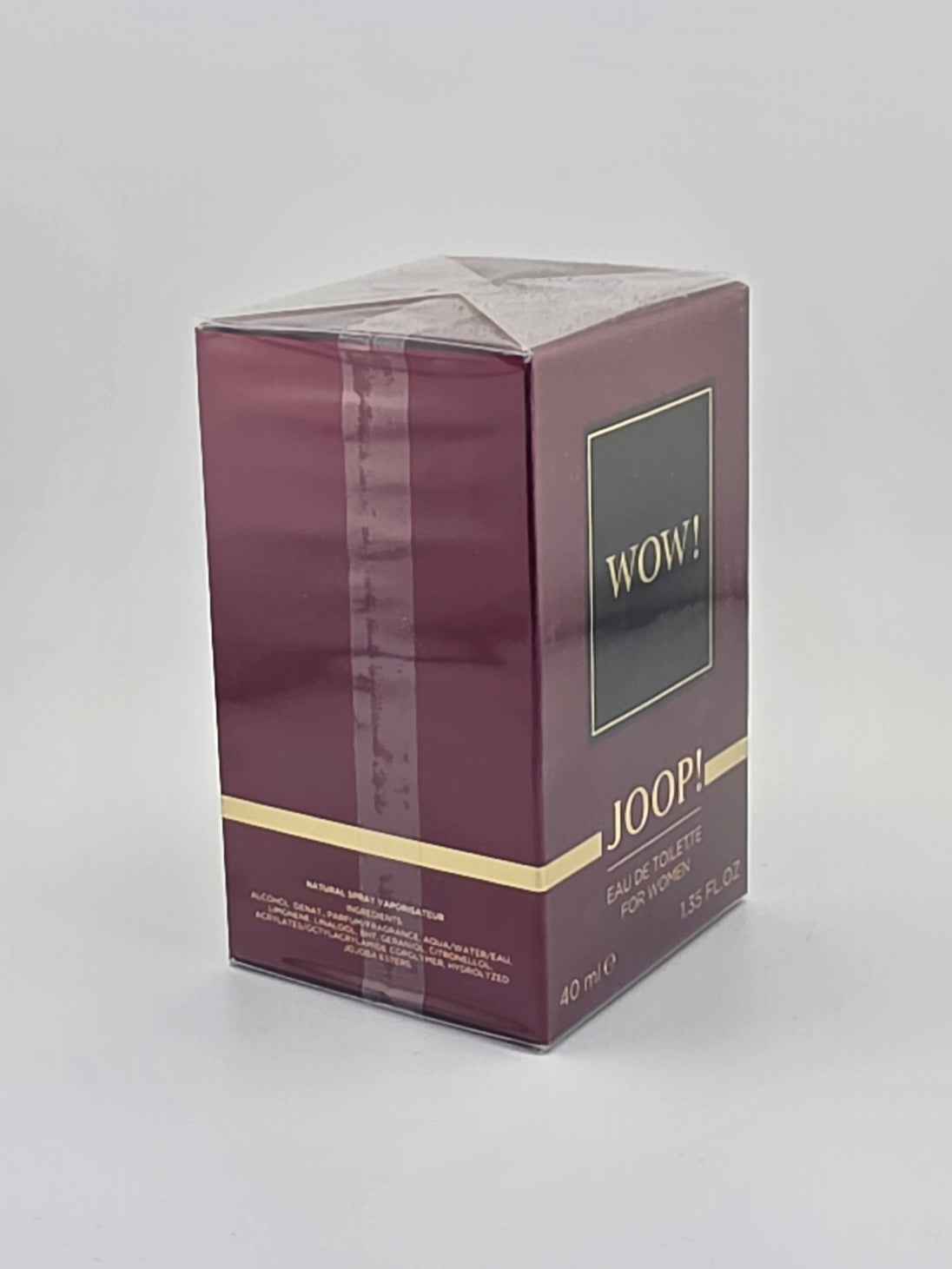 Joop! Wow! Eau de Toilette 40ml für Damen, seltene Vintage Rarität OVP