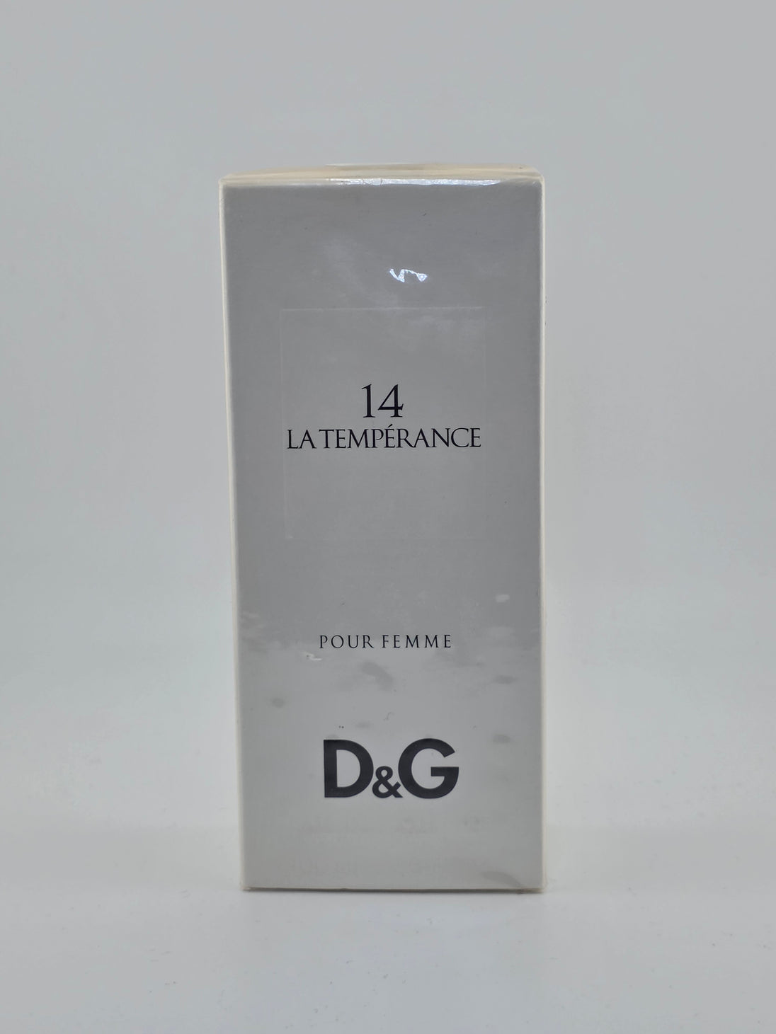 D&G 14 La Tempérance Eau de Toilette Pour Femme, Rarität, Vintage, originalverpackt