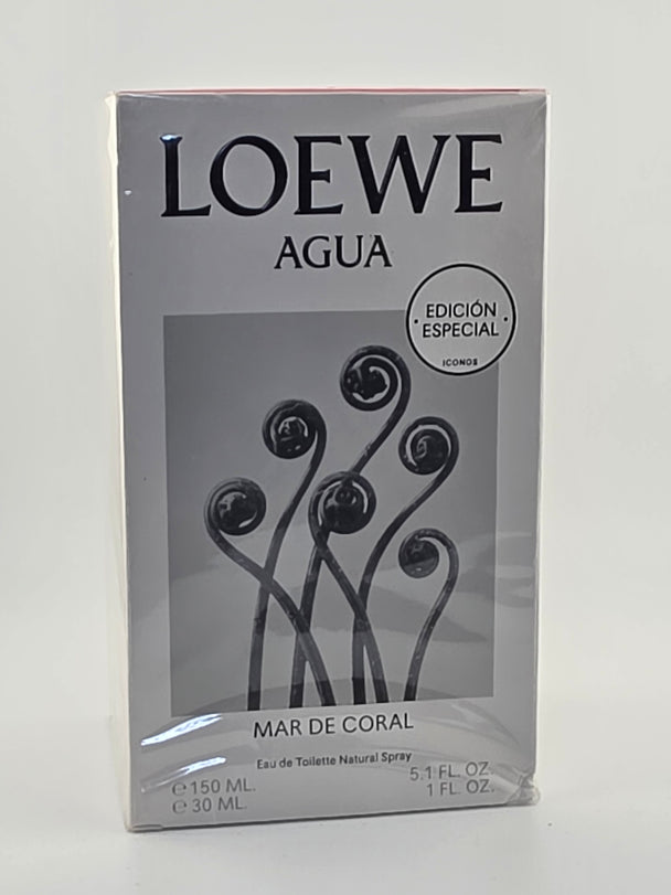 Loewe Agua Mar de Coral Eau de Toilette 150ml + 30ml, limitierte Edition, Rarität