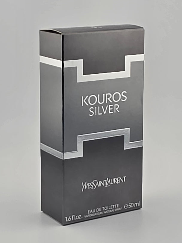 Yves Saint Laurent Kouros Silver Eau de Toilette 50ml, Rarität, Vintage Herrenduft