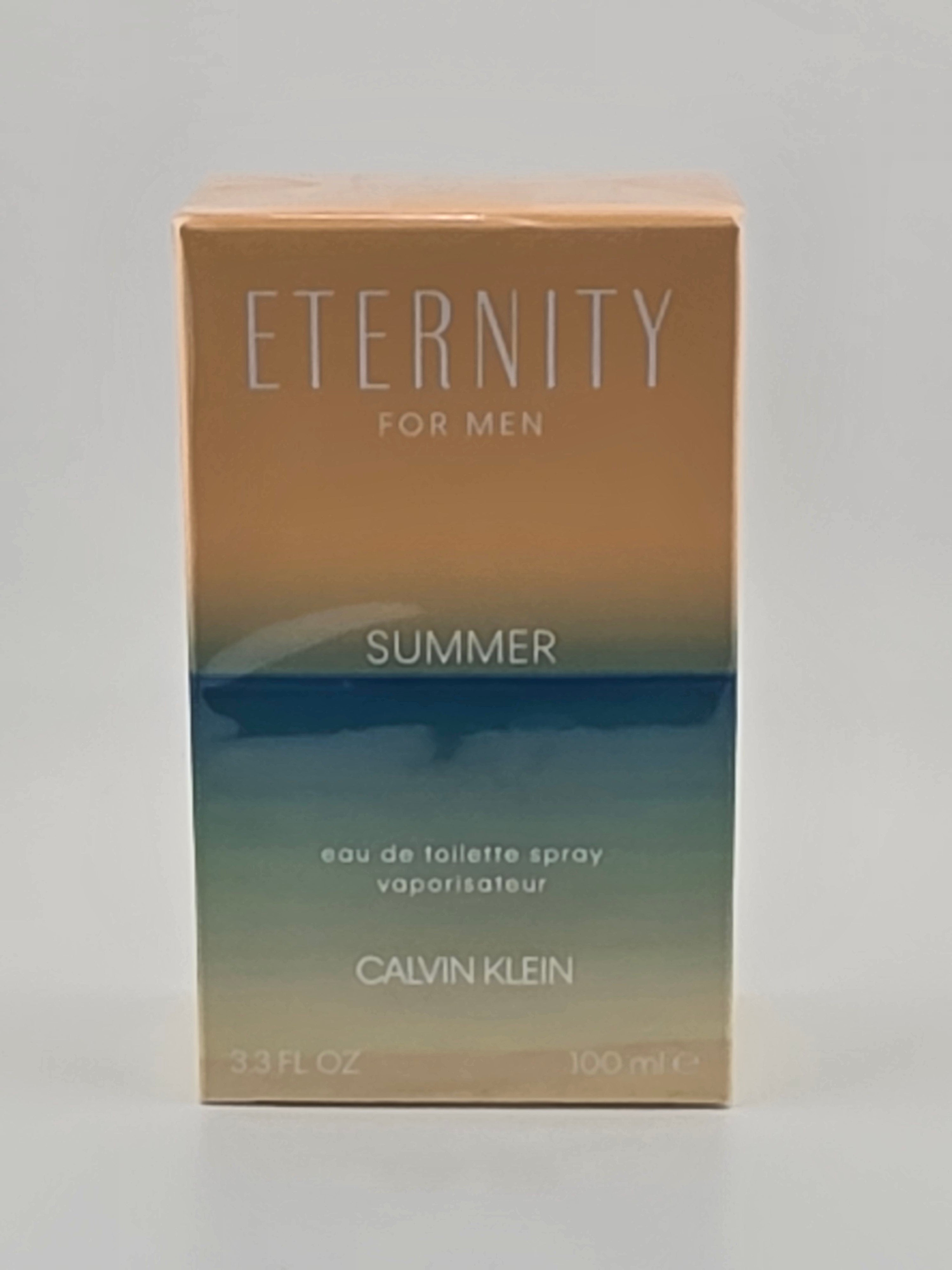 Calvin Klein Eternity for Men Summer Eau de Toilette 100ml, limitierte Edition, Herrenduft
