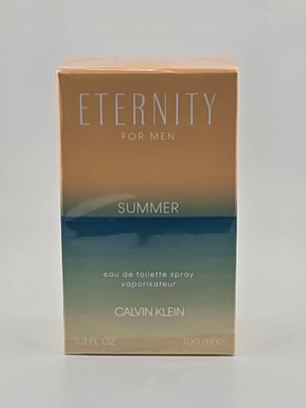 Calvin Klein Eternity for Men Summer Eau de Toilette 100ml, limitierte Edition, Herrenduft