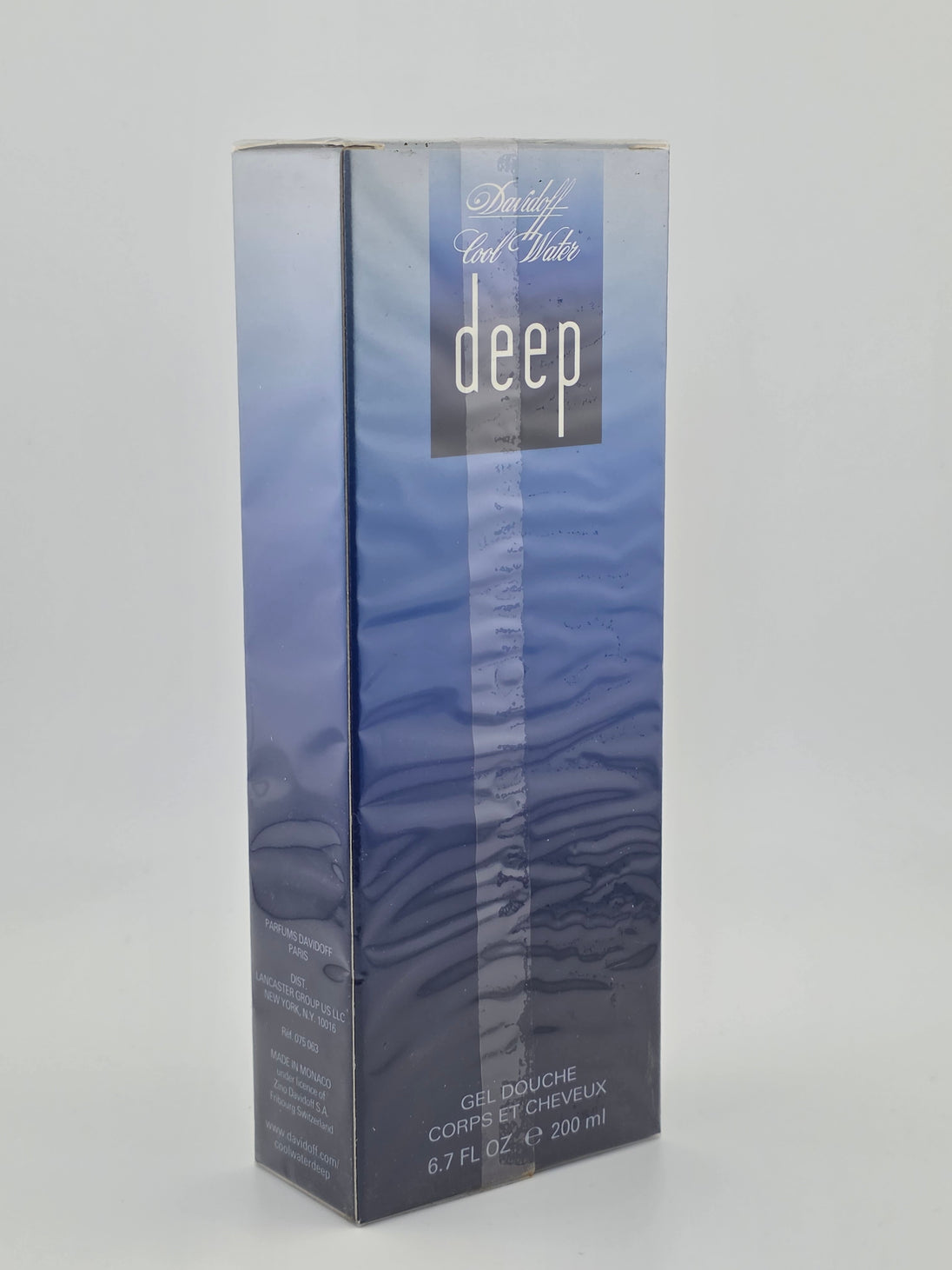 Davidoff Cool Water Deep Duschgel 200ml, Rarität, limitierte Edition für Herren