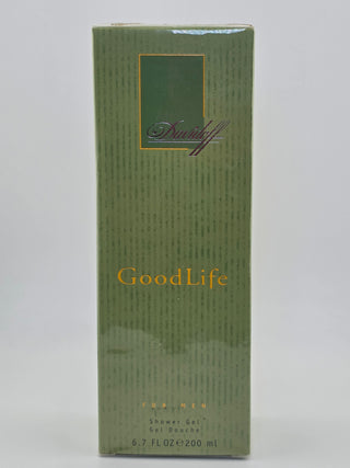 Davidoff GoodLife Shower Gel 200ml, vintage Rarität für Herren, grüne Verpackung