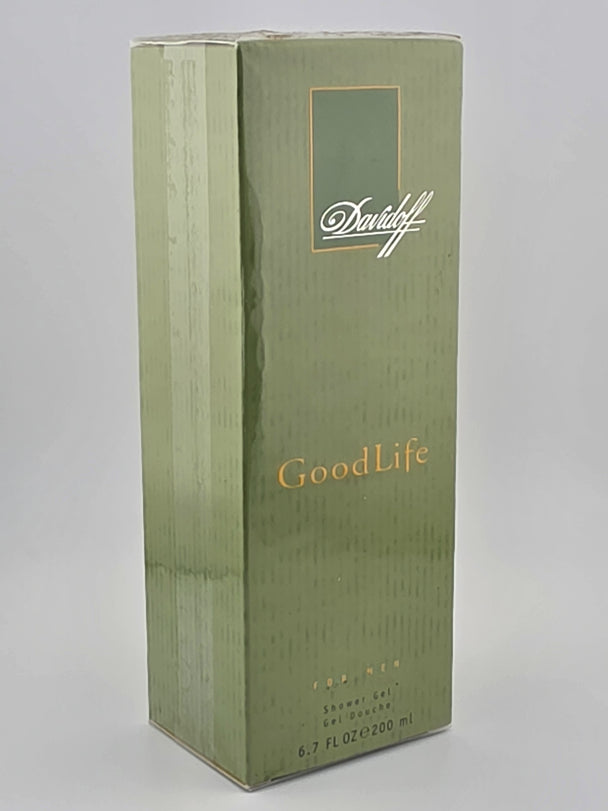 Davidoff GoodLife Shower Gel 200ml, Rarität, Vintage Herrenduft in OVP