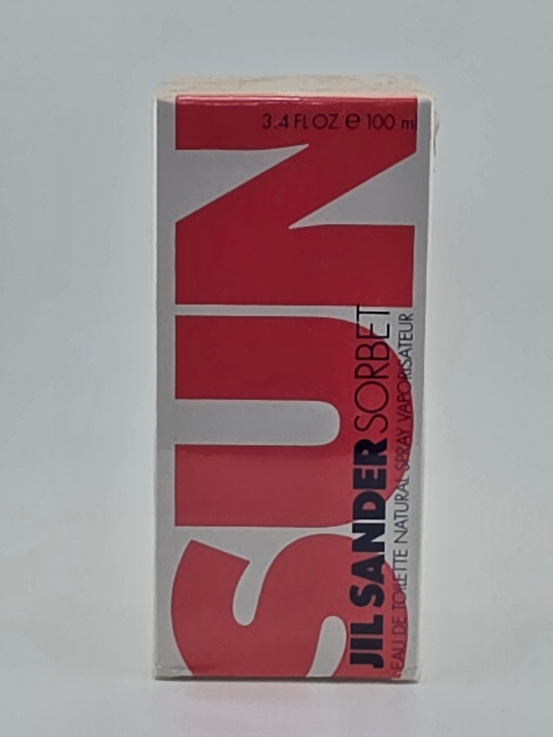 Jil Sander Sun Sorbet Eau de Toilette 100ml, Vintage Rarität, Originalverpackung