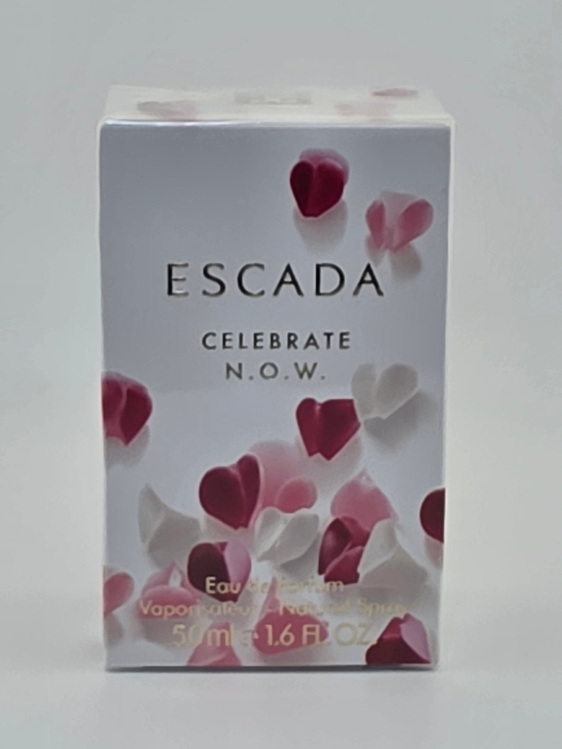 Escada Celebrate N.O.W. Eau de Parfum 50ml, Damen-Parfum, limitierte Edition, Herz-Design