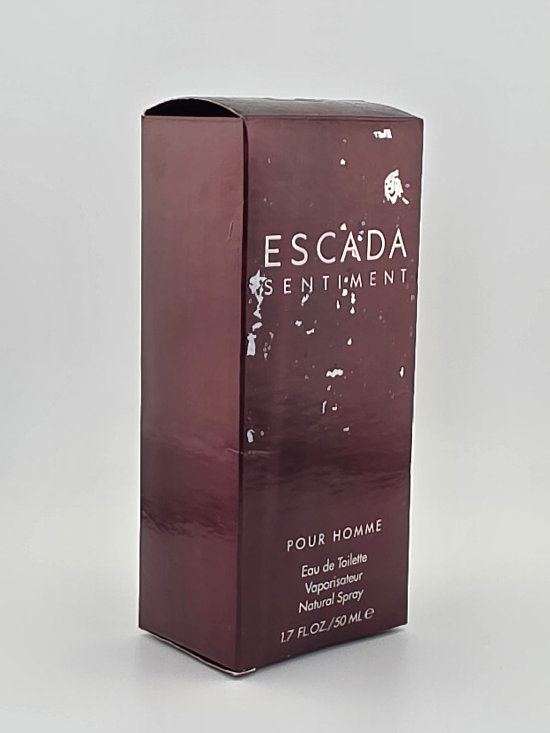 Escada Sentiment Pour Homme Eau de Toilette 50ml, Vintage Rarität, Herrenduft