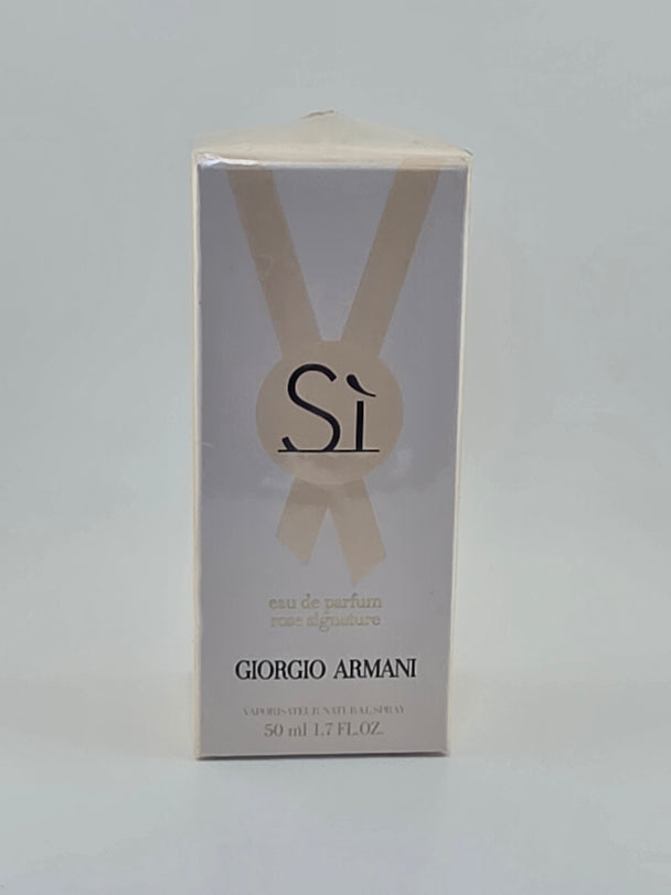 Giorgio Armani Sì Eau de Parfum Rose Signature 50ml, limitiert, Rarität, Neu OVP.