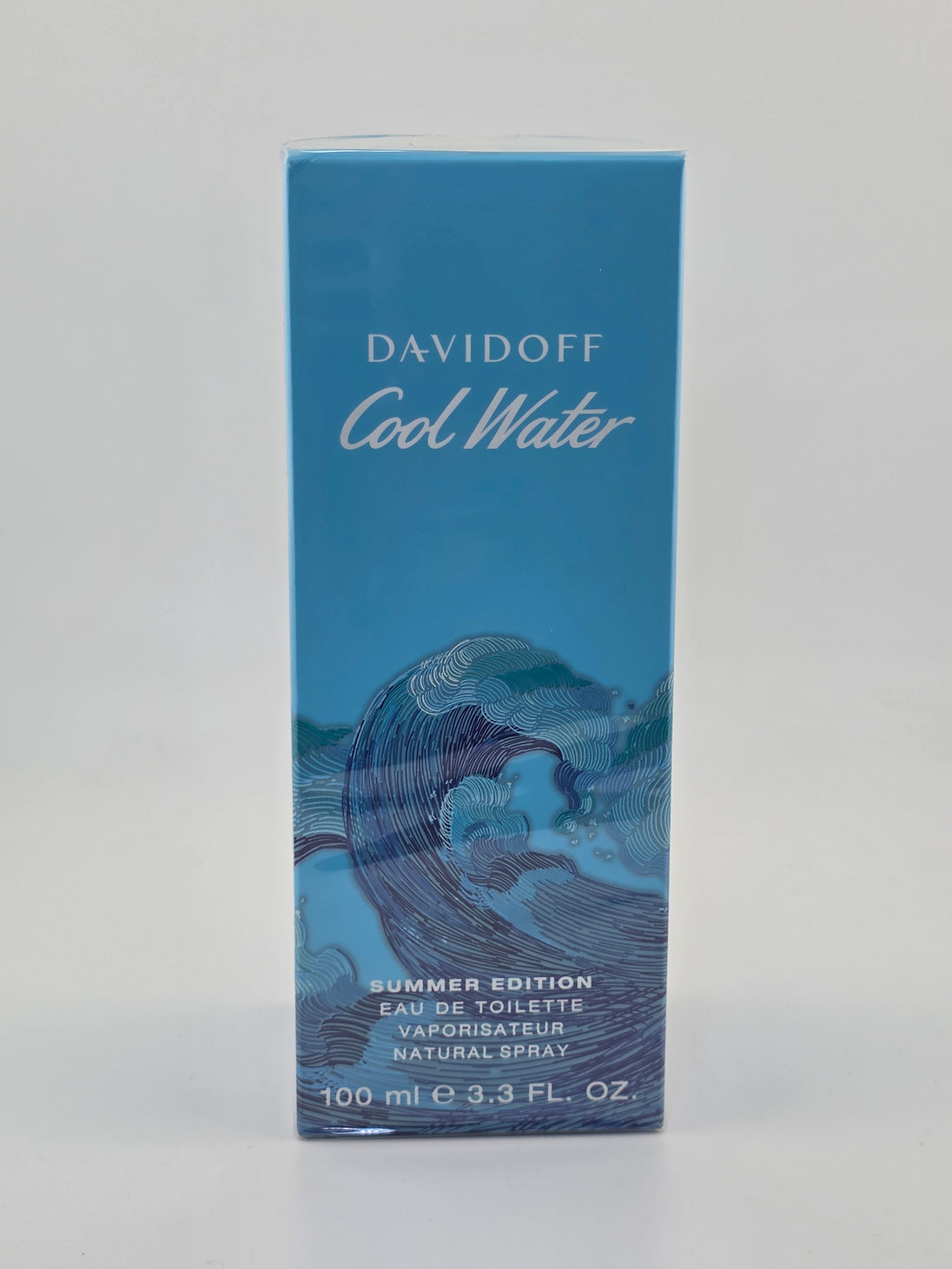 Davidoff Cool Water Summer Edition Eau de Toilette 100ml, limitierte Rarität, blaue Verpackung