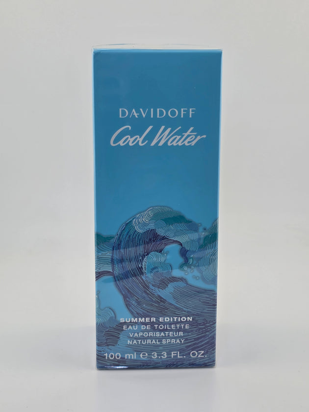 Davidoff Cool Water Summer Edition Eau de Toilette 100ml, limitierte Rarität, blaue Verpackung